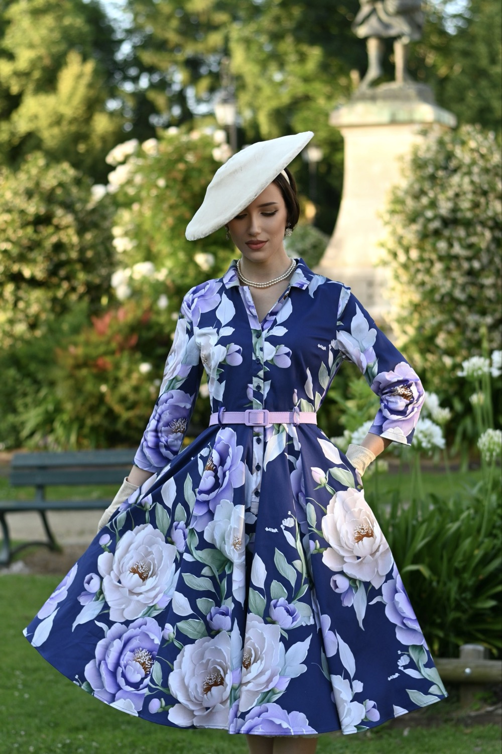 May Floral Swing Dress